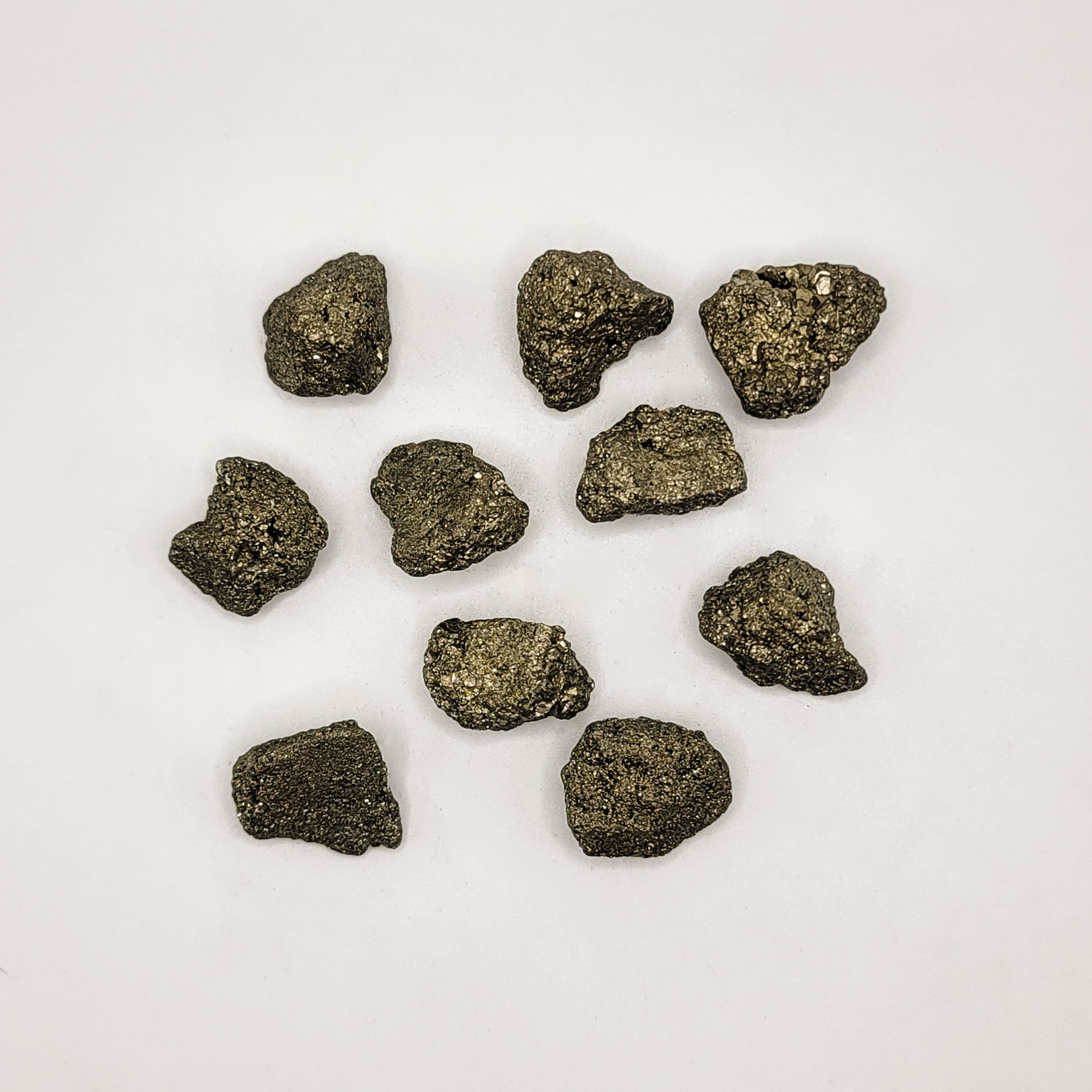 Rough pyrite, small or large