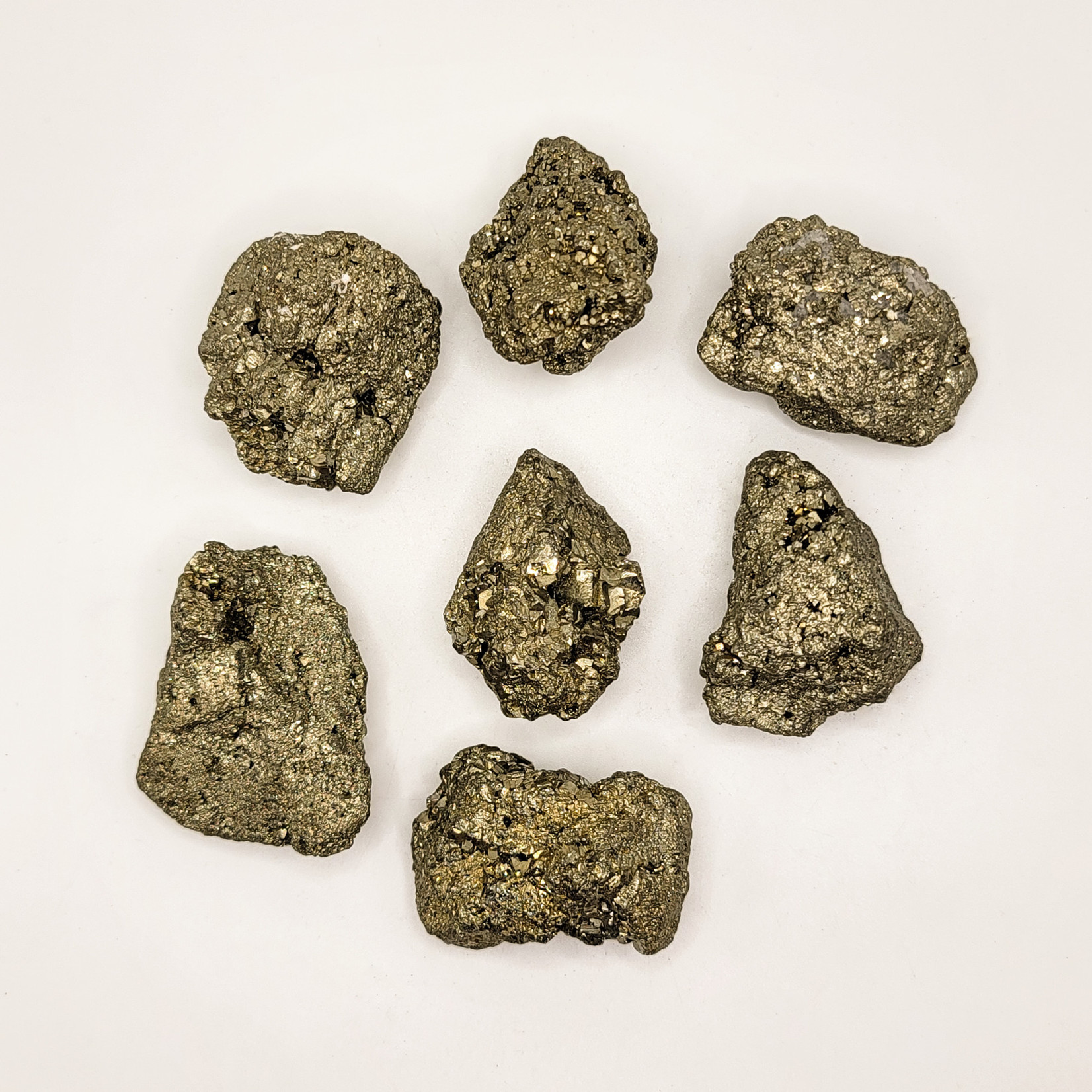 Rough pyrite, small or large