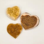 Citrine Druze Heart