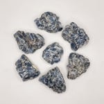 Rough Blue Calcite Chunks, 1 to 3 inches