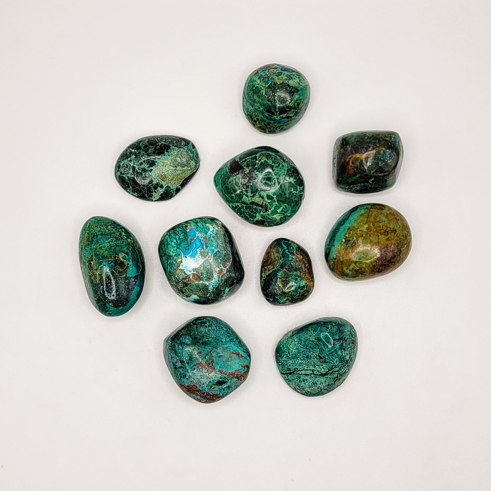 Fancy Tumbled Chrysocolla