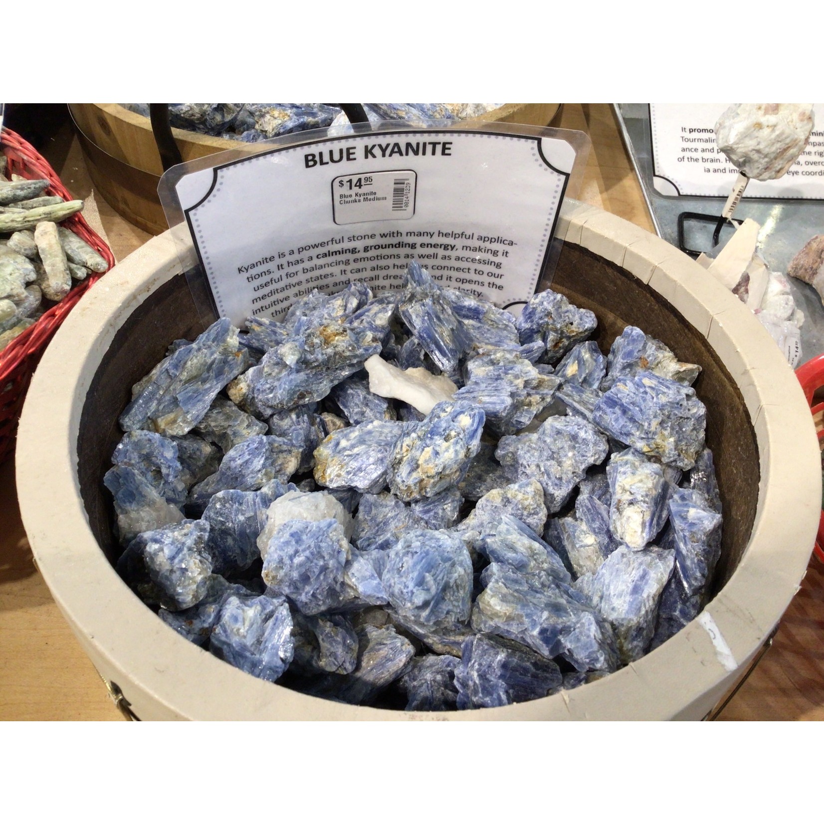 Blue Kyanite Chunks Medium