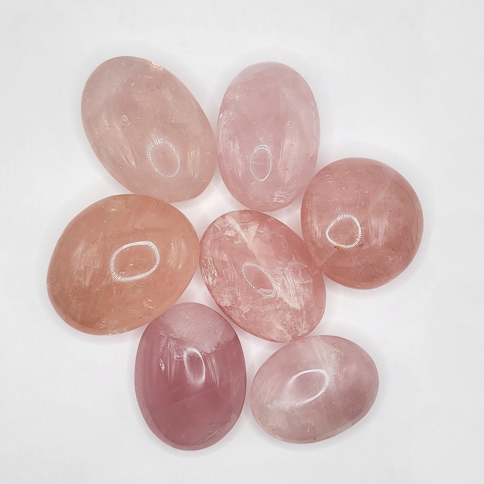 Rose Quartz Gallets, 3 sizes