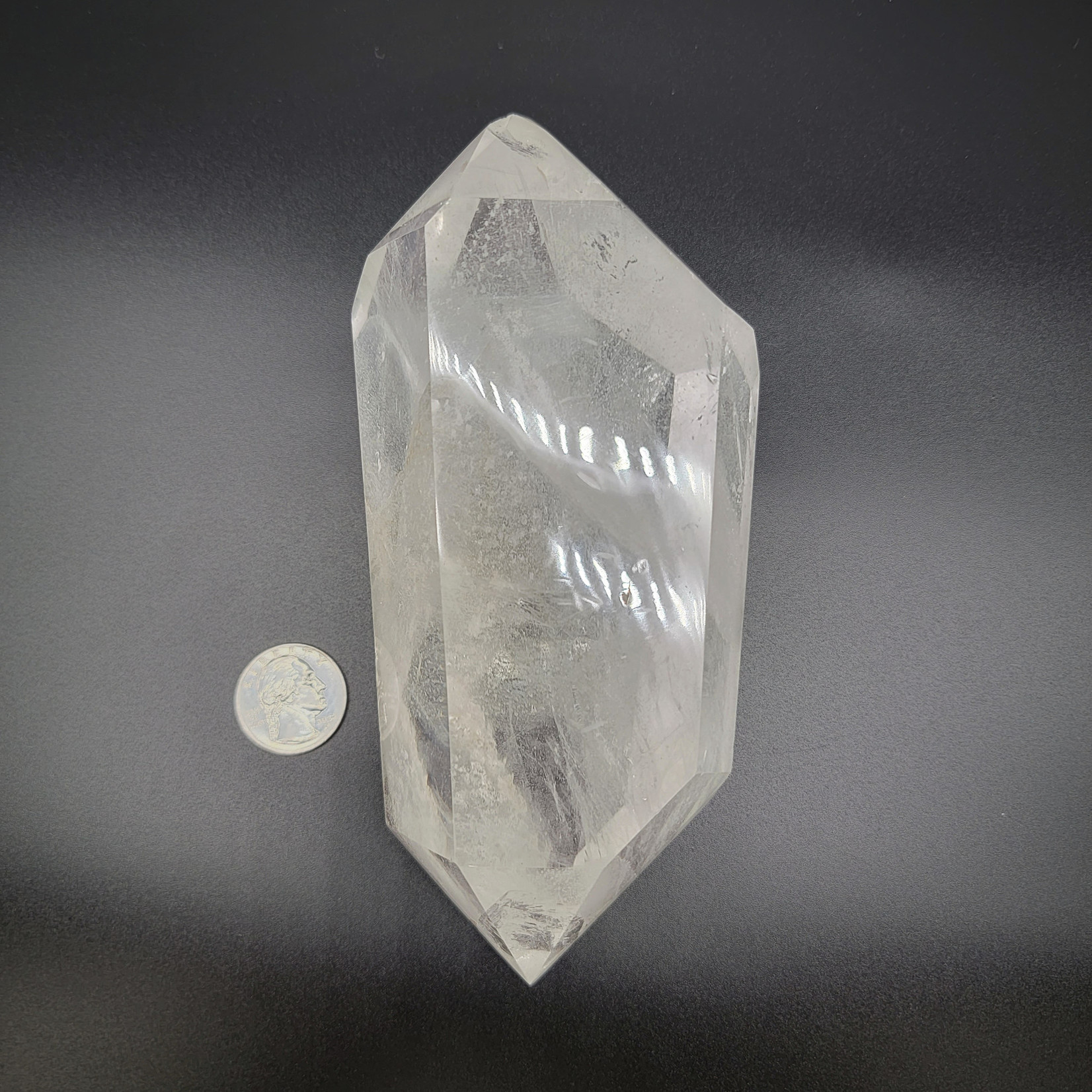 Double Terminated AR Quartz Point, Large