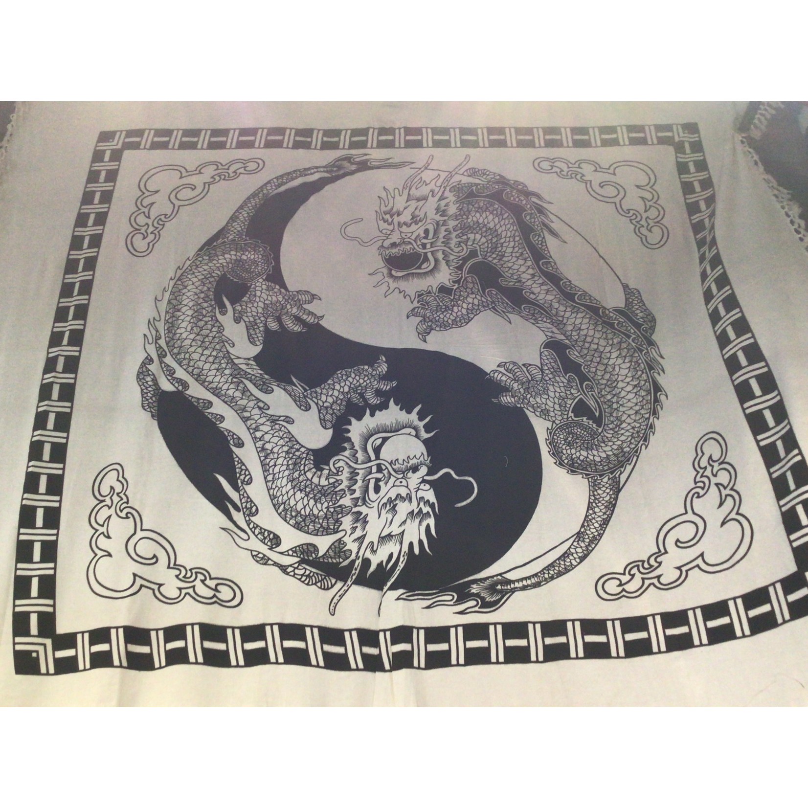 Yin-Yang Dragon Tapestry