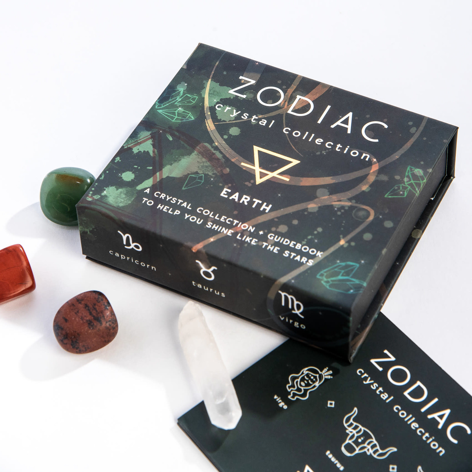 Zodiac Crystal Collection Earth