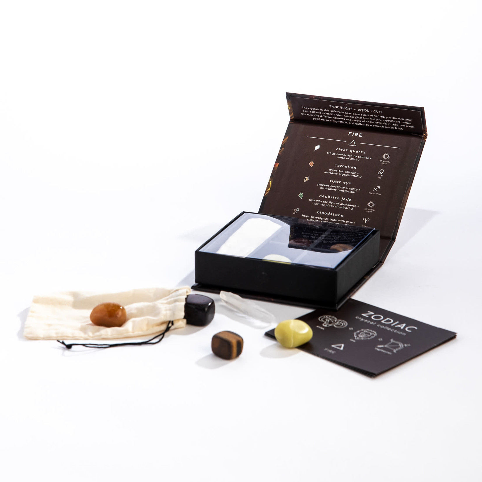 Zodiac Crystal Collection Fire