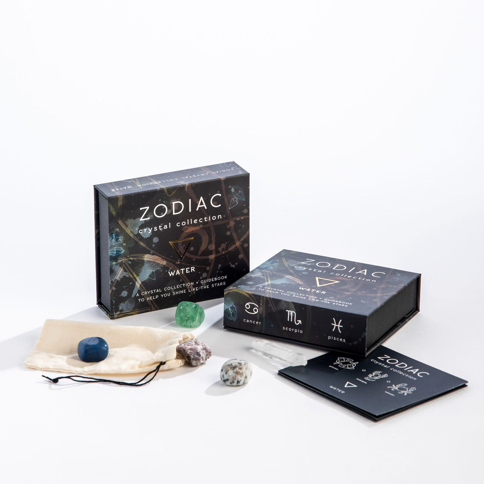 Zodiac Crystal Collection Water