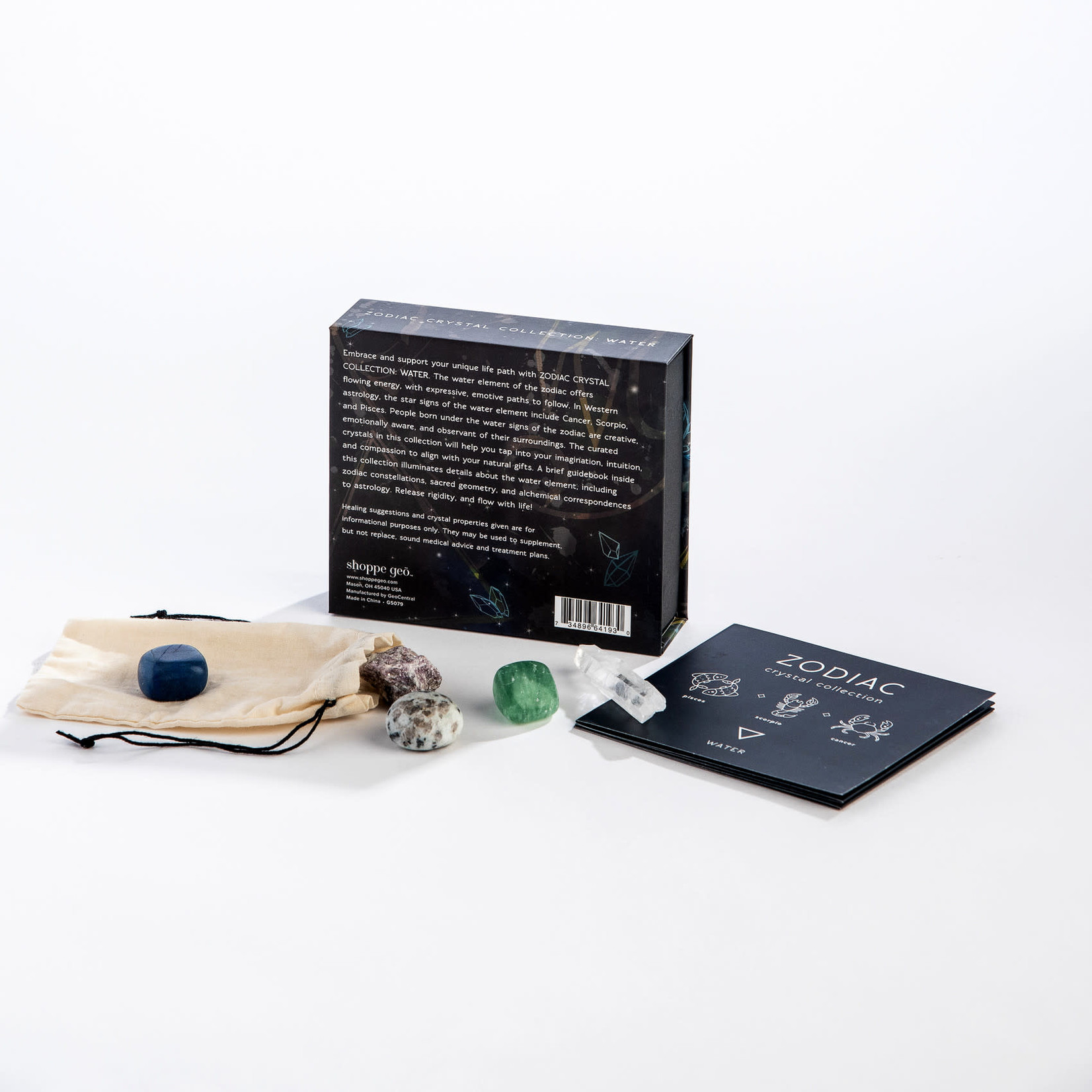 Zodiac Crystal Collection Water