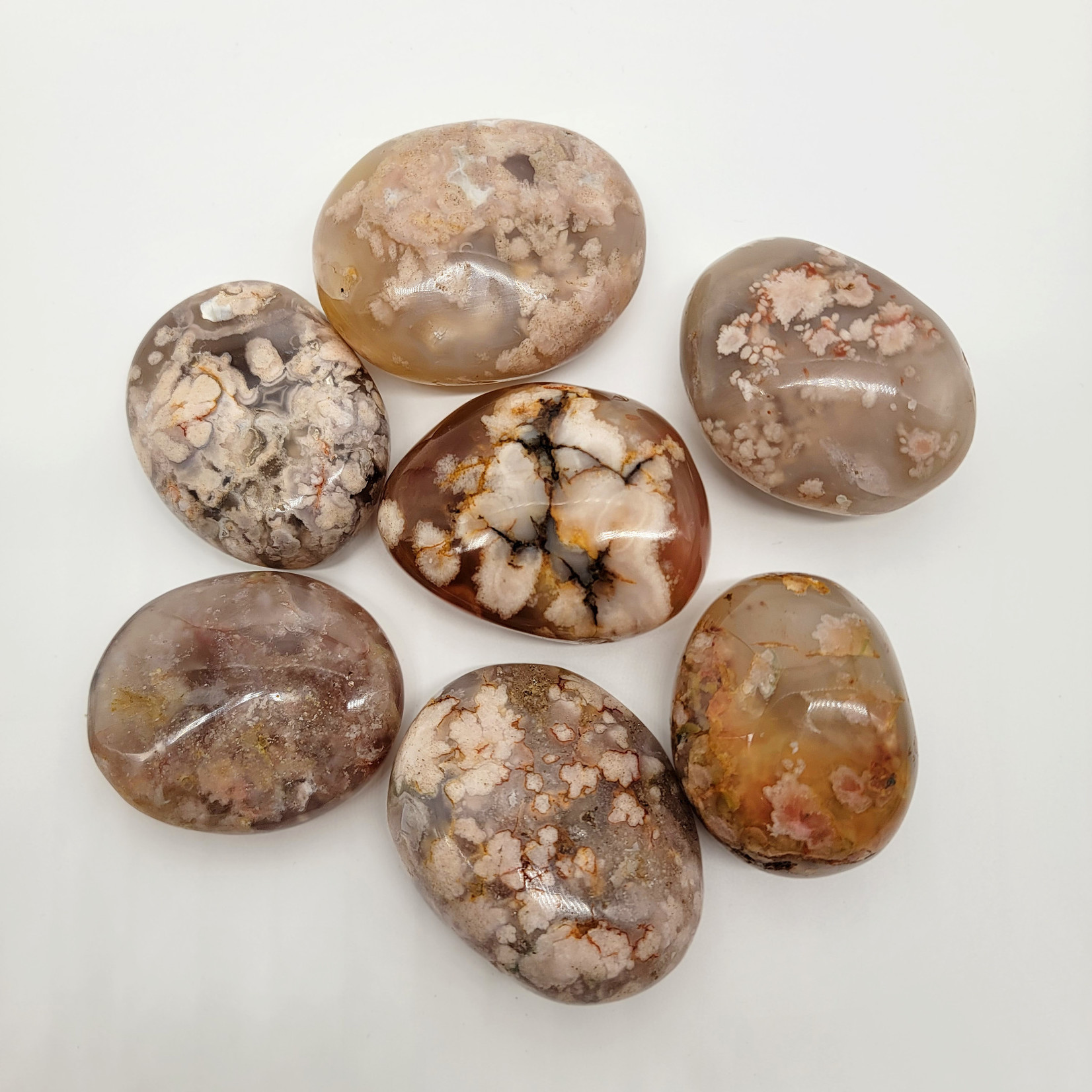 Flower Agate Gallets