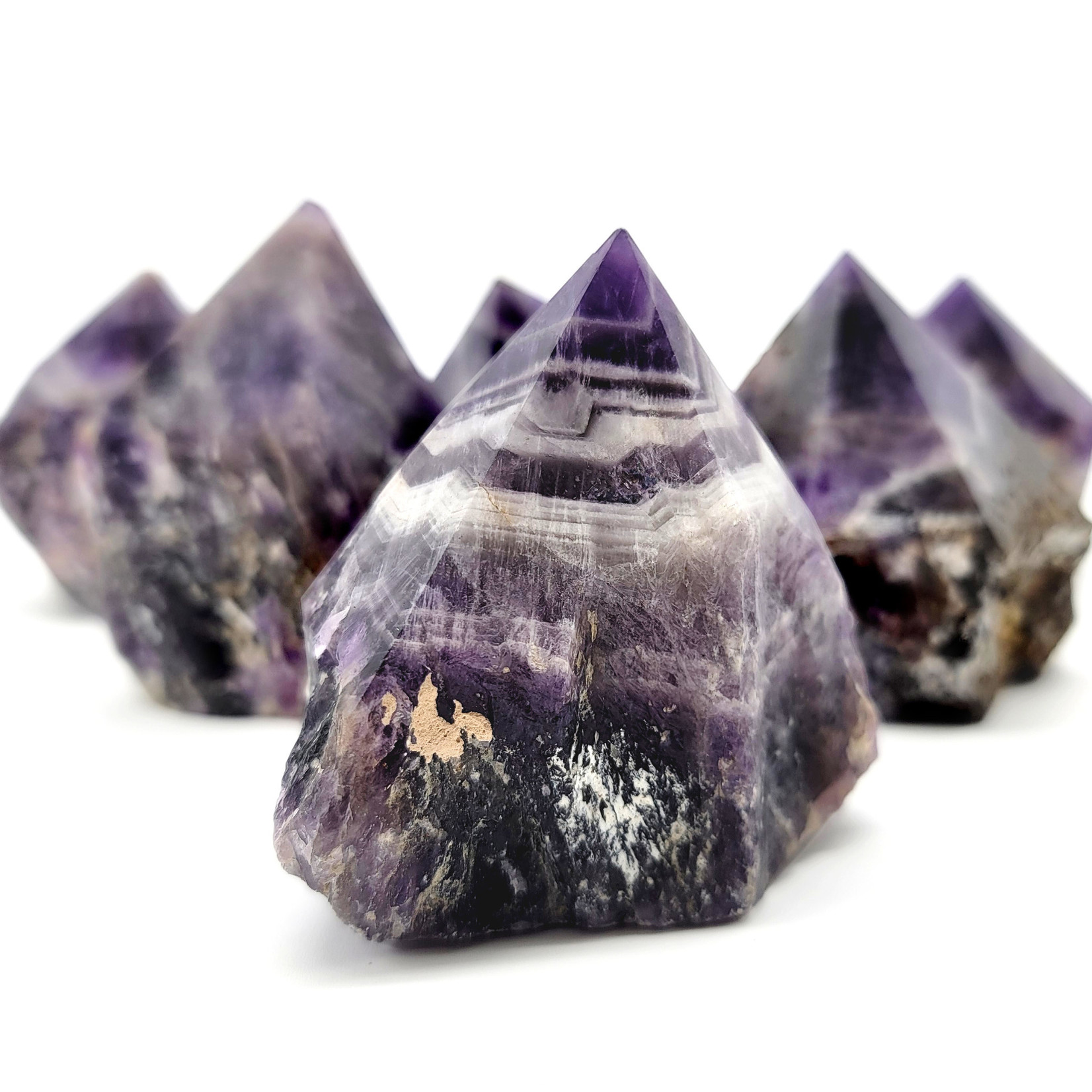 Amethyst Chunks with Polished Points