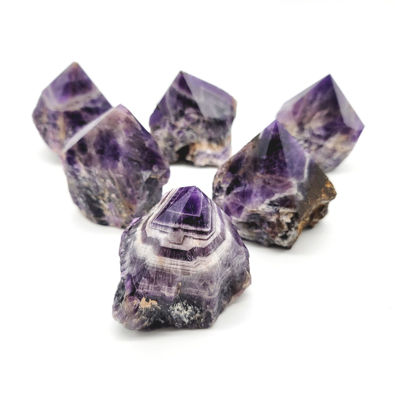 Amethyst Chunks with Polished Points