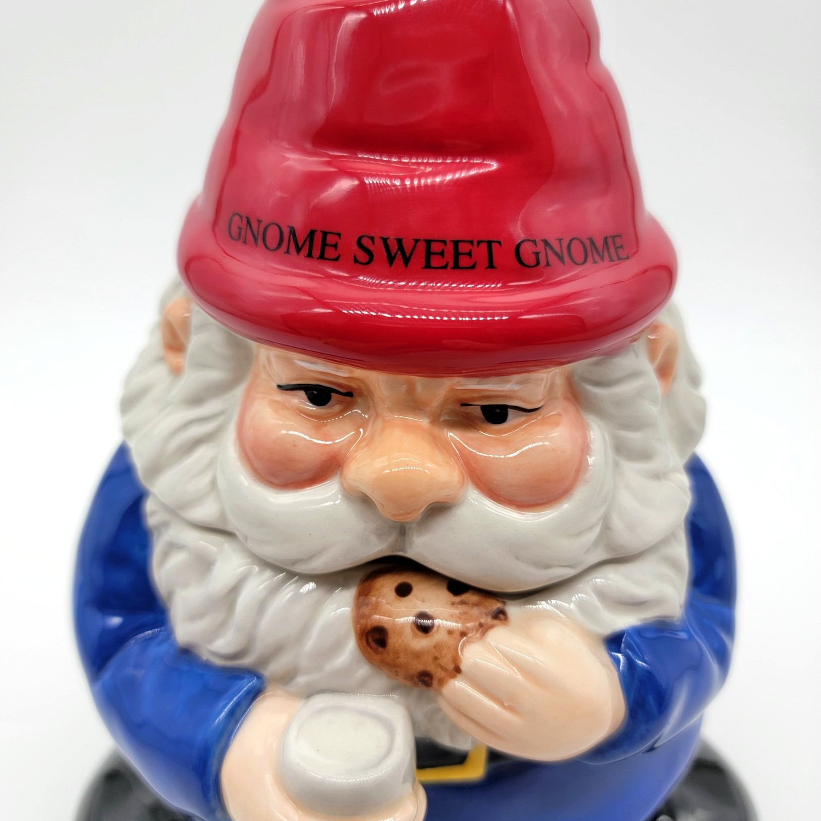 Gnome Sweet Gnome Cookie Jar It's About Rocks