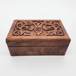 Goddess of Earth Wooden Box 4x6"