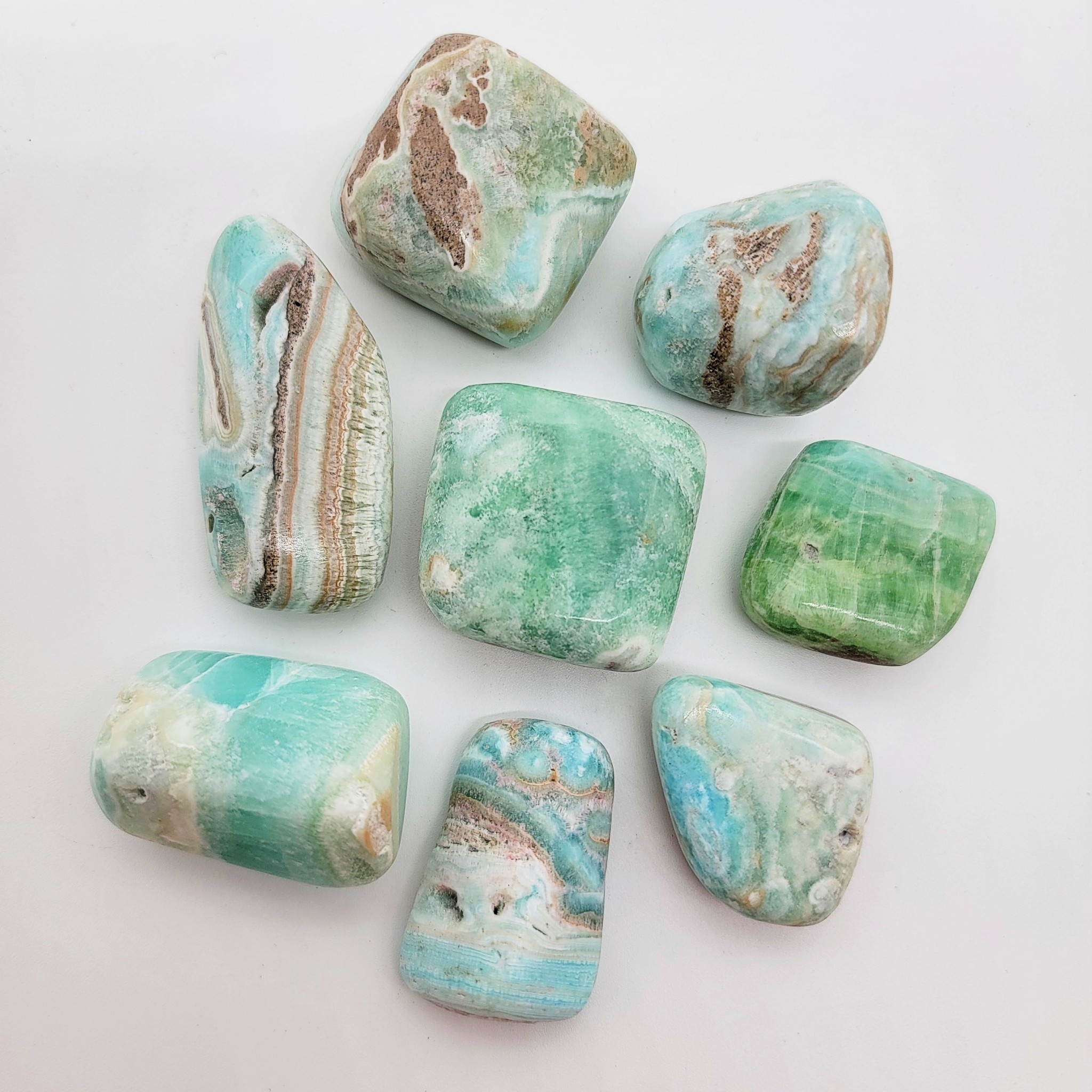 Caribbean Calcite Tumbled Stone - It's About Rocks