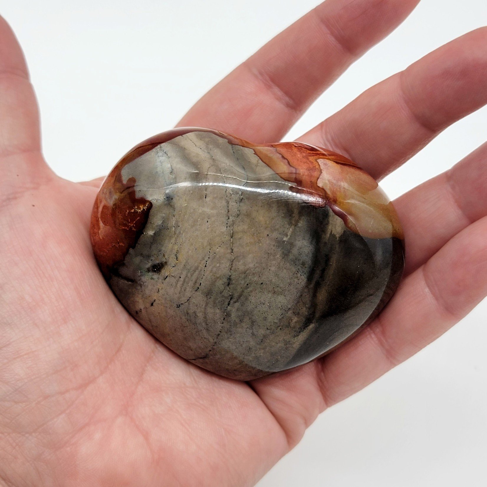 Jasper Polychrome Heart M