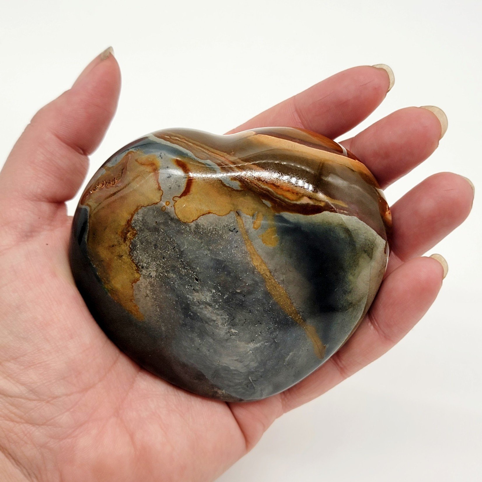 Jasper Polychrome Heart M