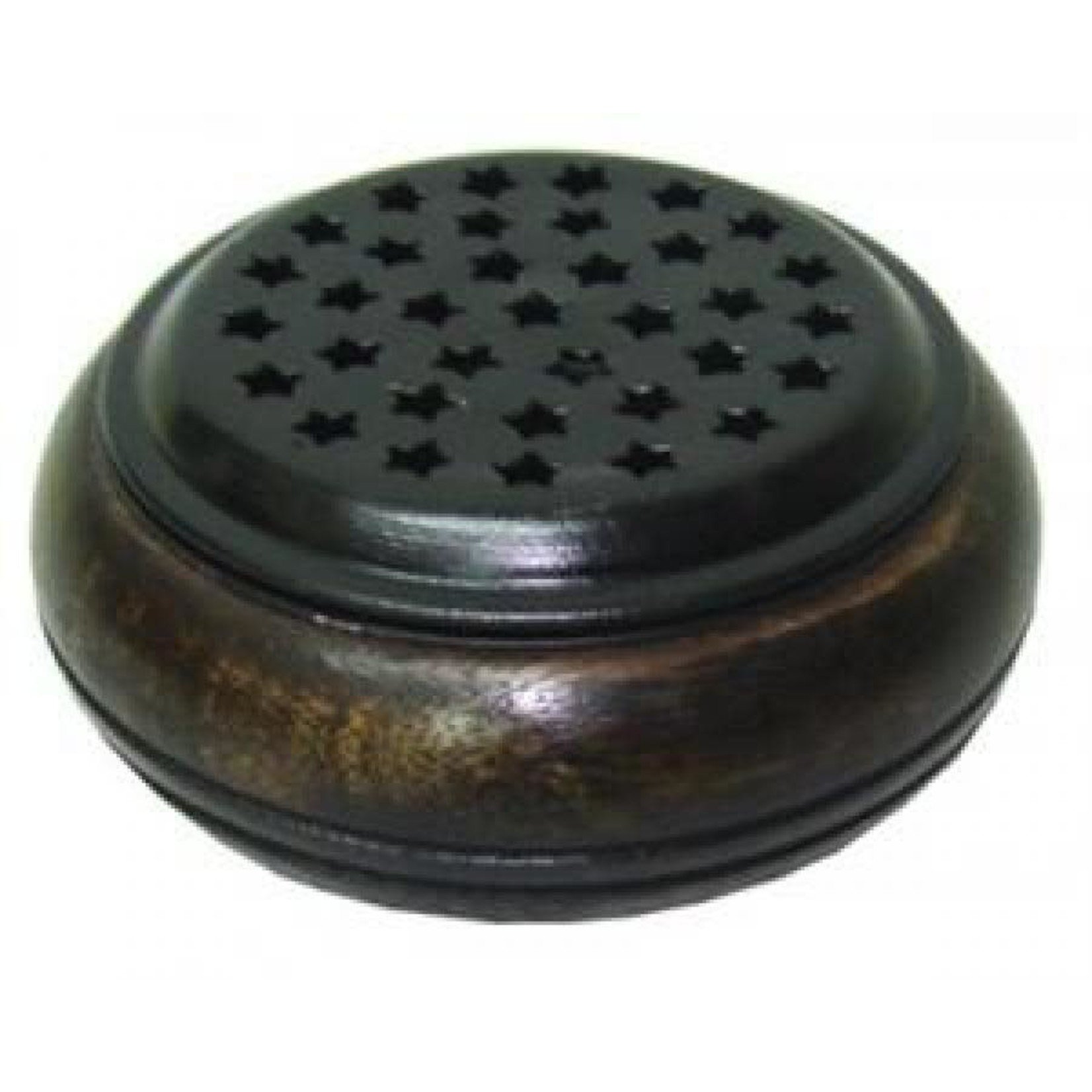 Wooden Metal Screen Charcoal Burner 3"