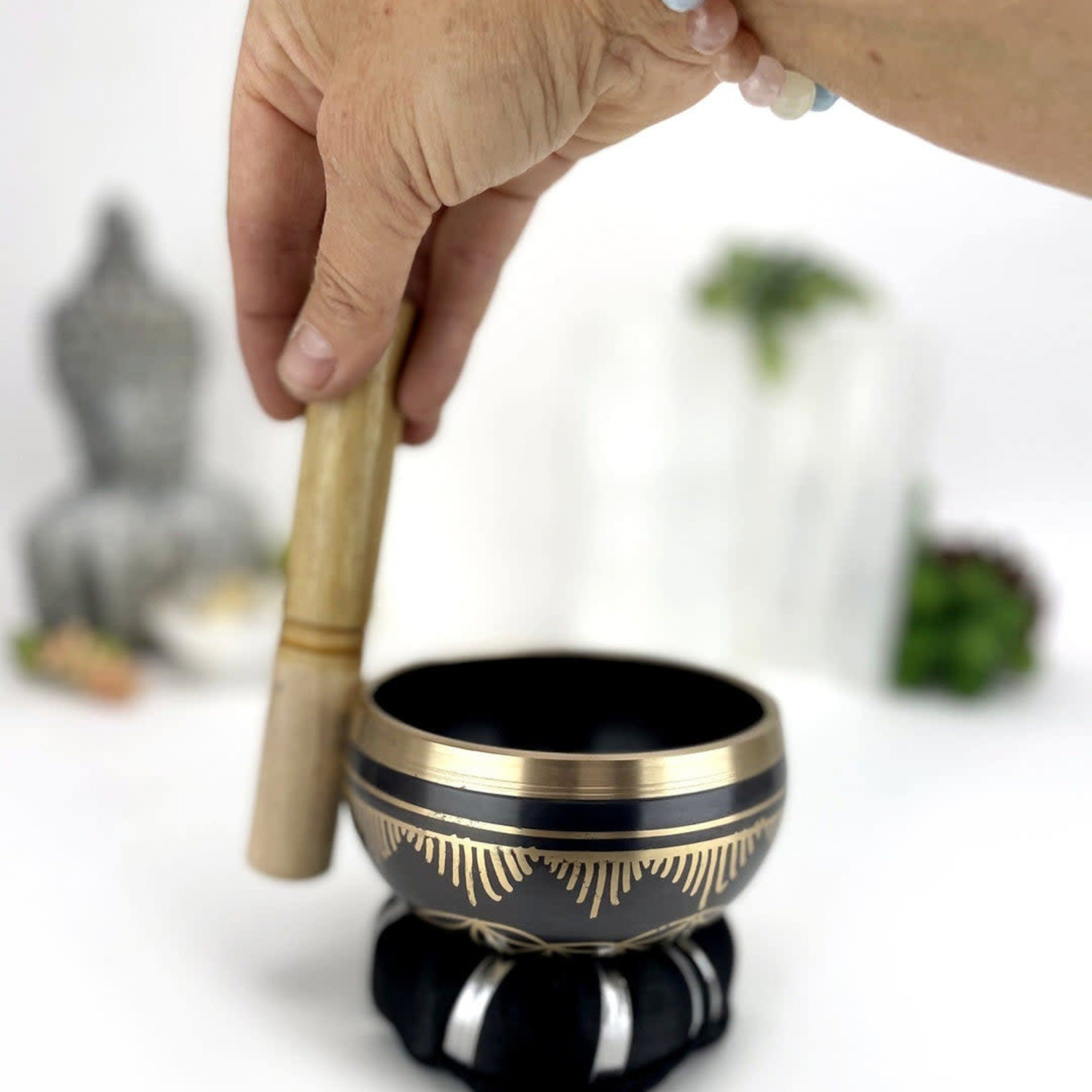Singing Bowl Set with Pillow