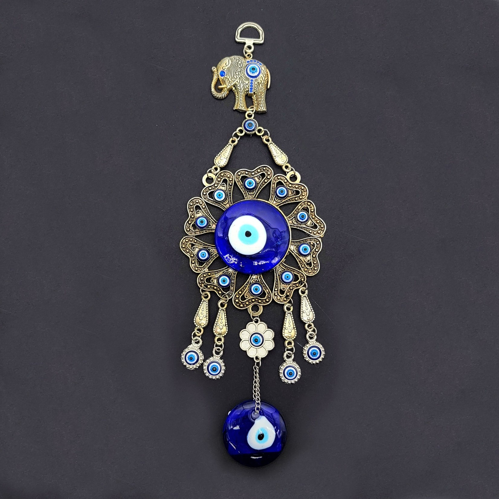 Elephant Hanging Evil Eye EE-3