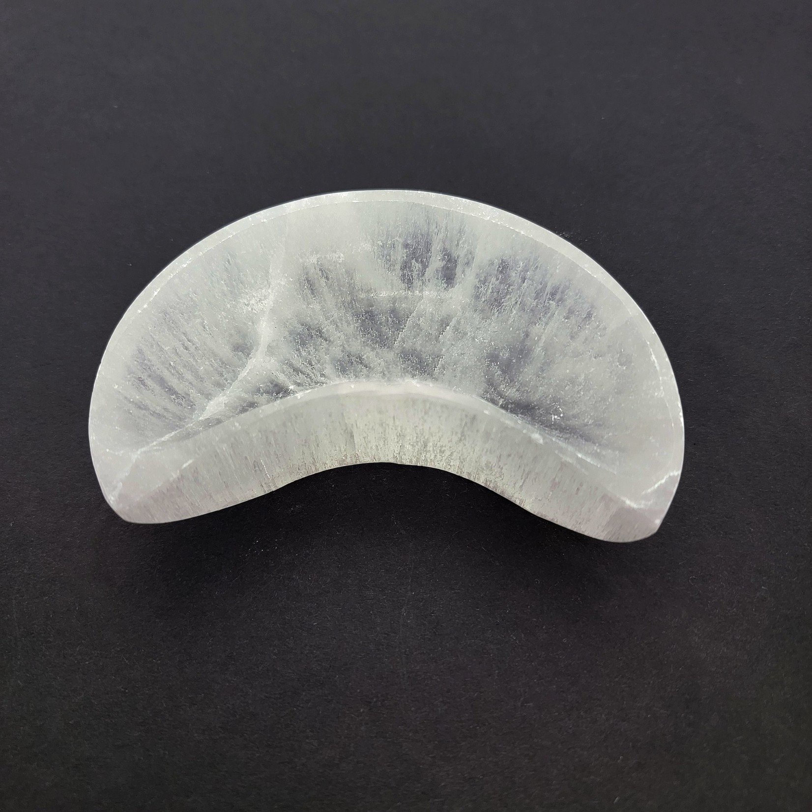 4" Selenite Moon Bowl