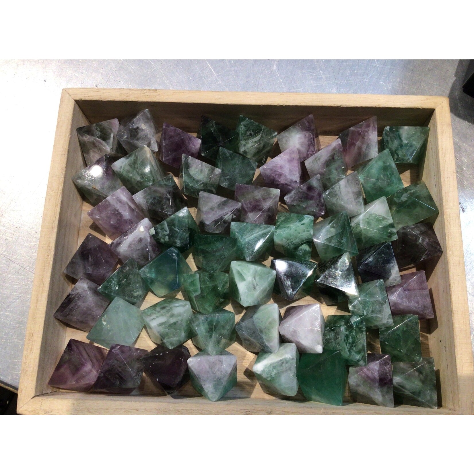 Fluorite Octahedrons, 30mm