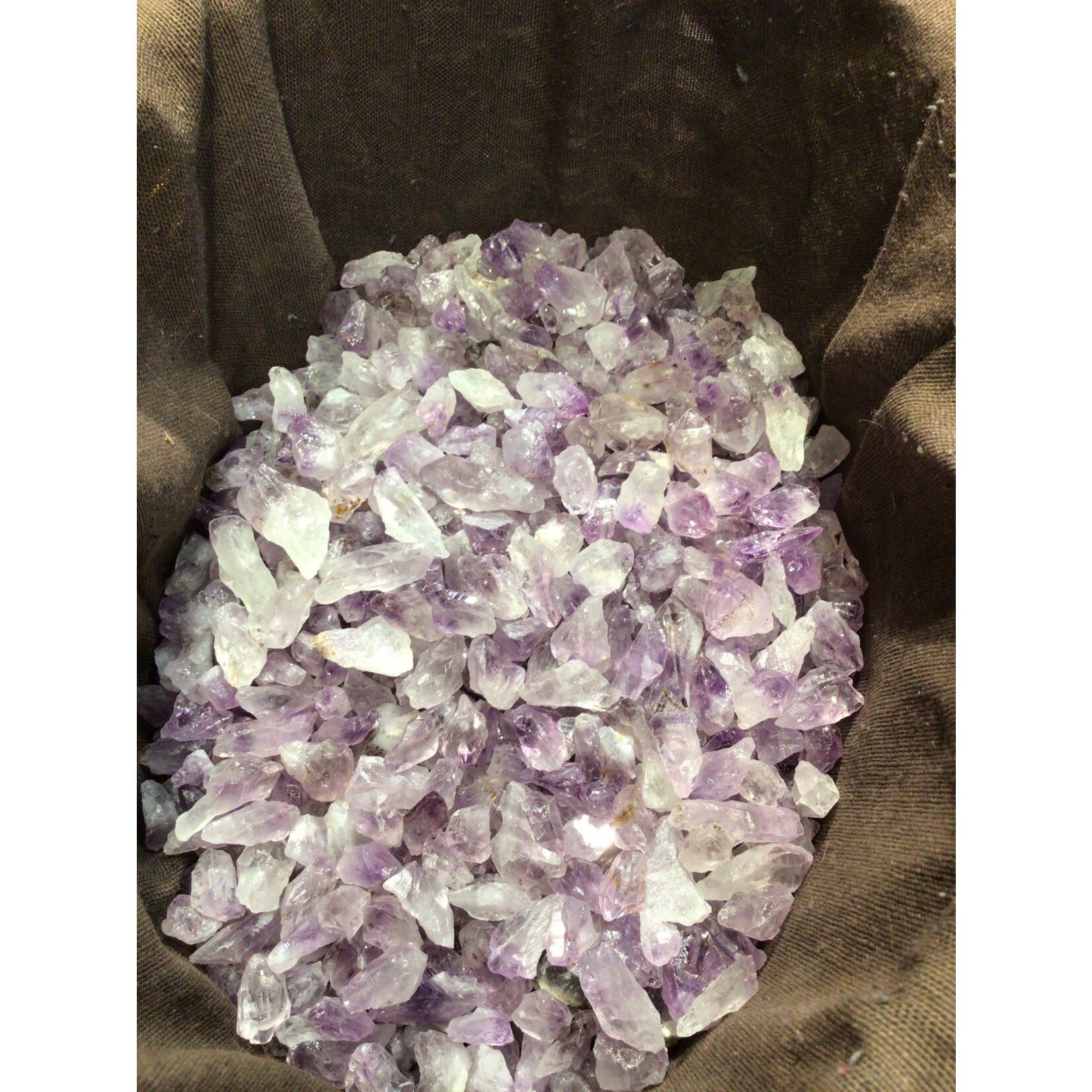 Mini Amethyst rough points .5 inch