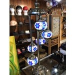 5 tier mosaic lamps