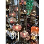 7 tier mosaic lamps