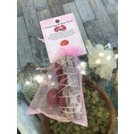 White Sage & Rose Petals w/ Red Jasper