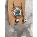 Sir Charles Assorted Moss Agate Earrings