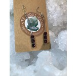 Sir Charles Garnet Earrings