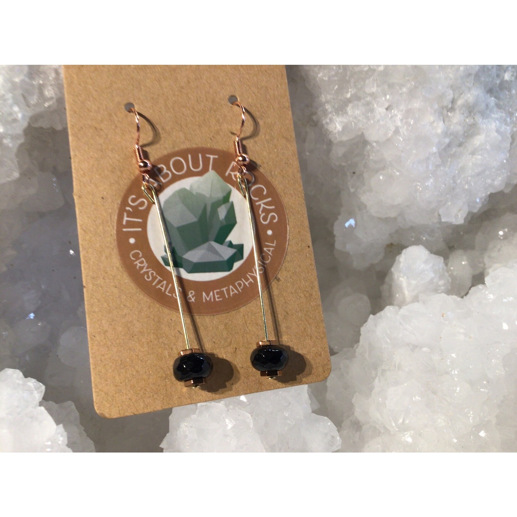Sir Charles Black Onyx Earrings