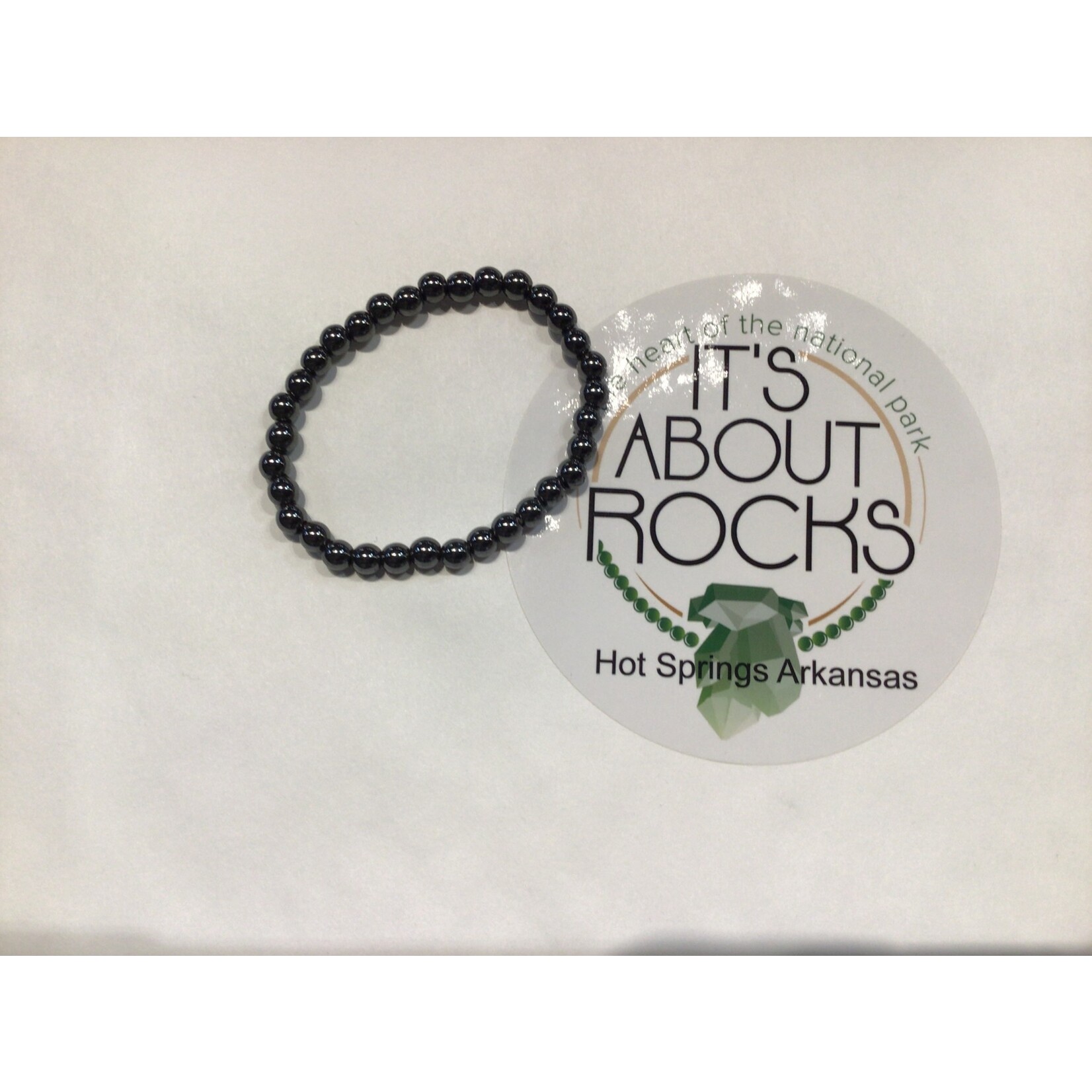 6 mm Hematite Bracelet