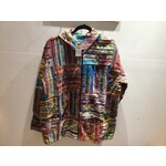 Cotton TD Floral Zipper Hoodie Jacket 1531