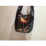 OM Mushroom w/eye’s cotton hobo bag