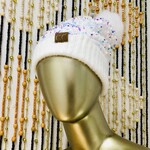 C.C. Sequin Beanie