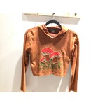 Cotton Long Sleeve Mushroom Hoodie