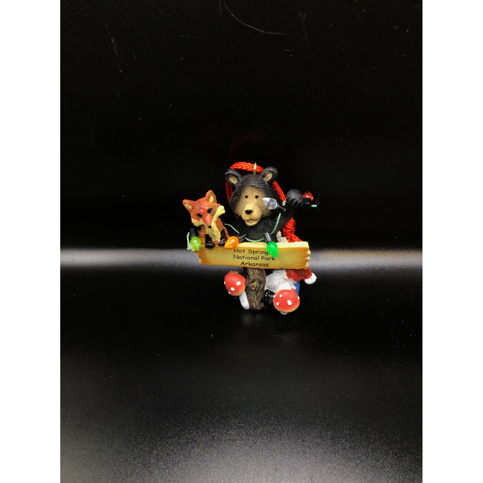 Bearly Gnome N Fox Ornament 25