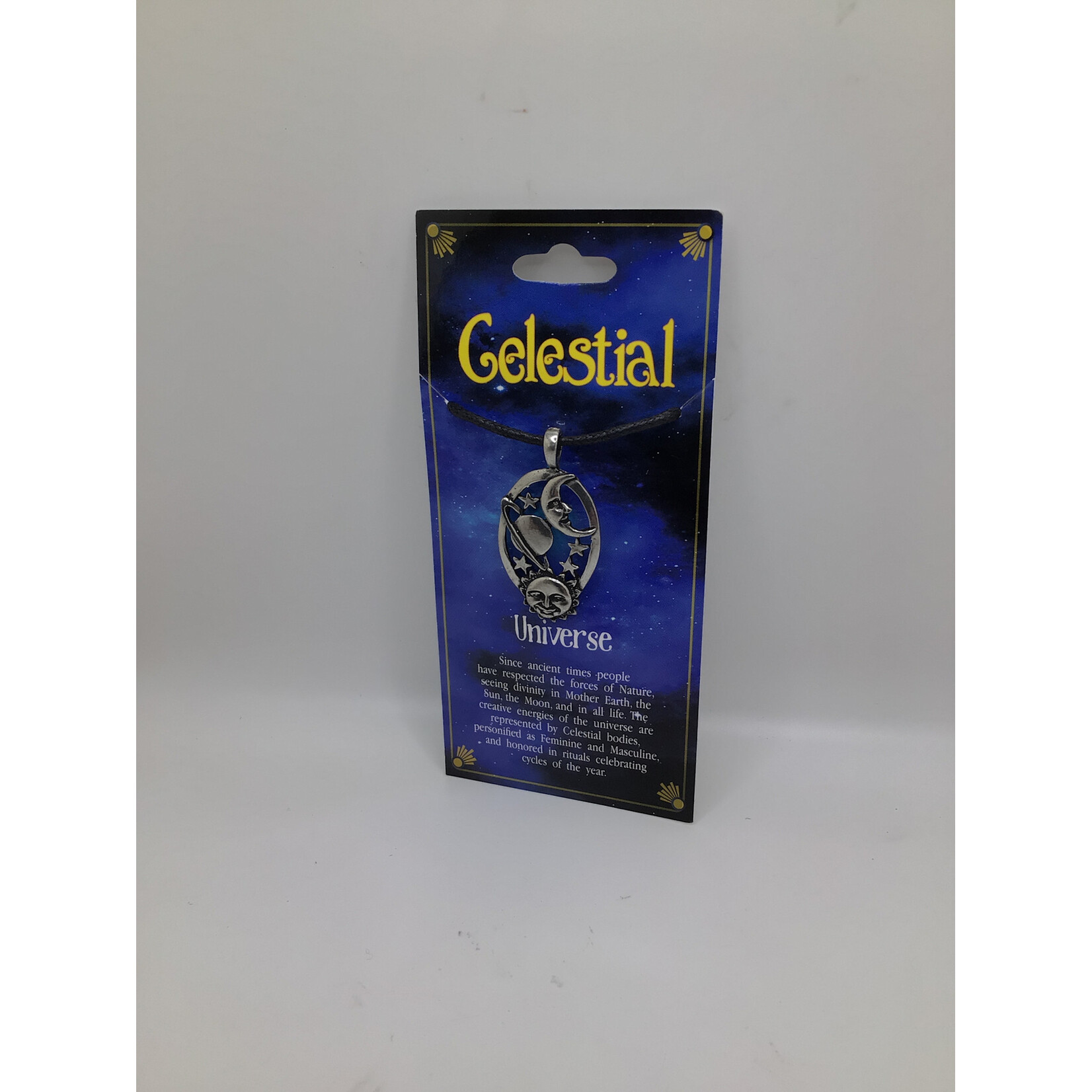 Pewter Celestial Necklace