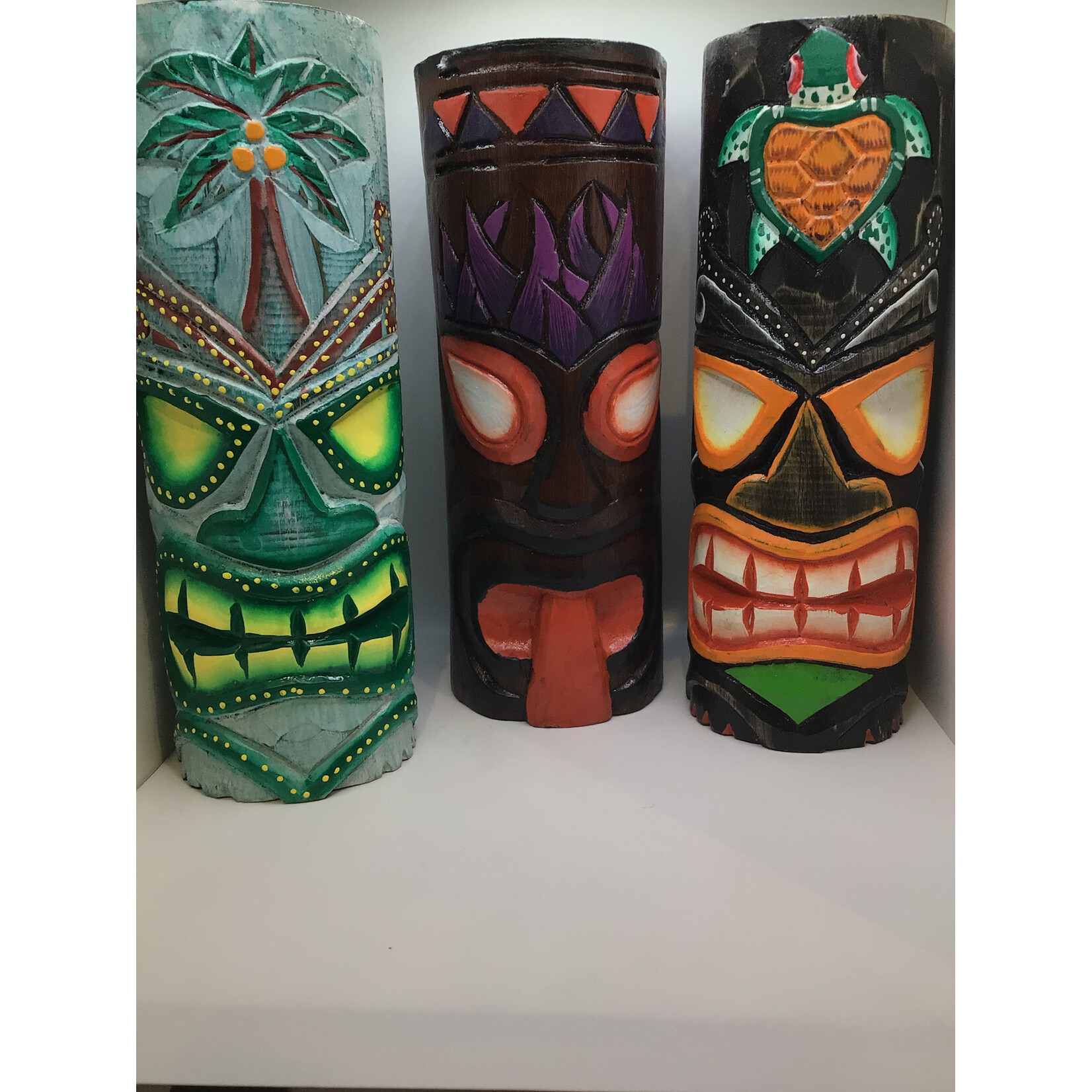 Tiki Mask Cylinder #3