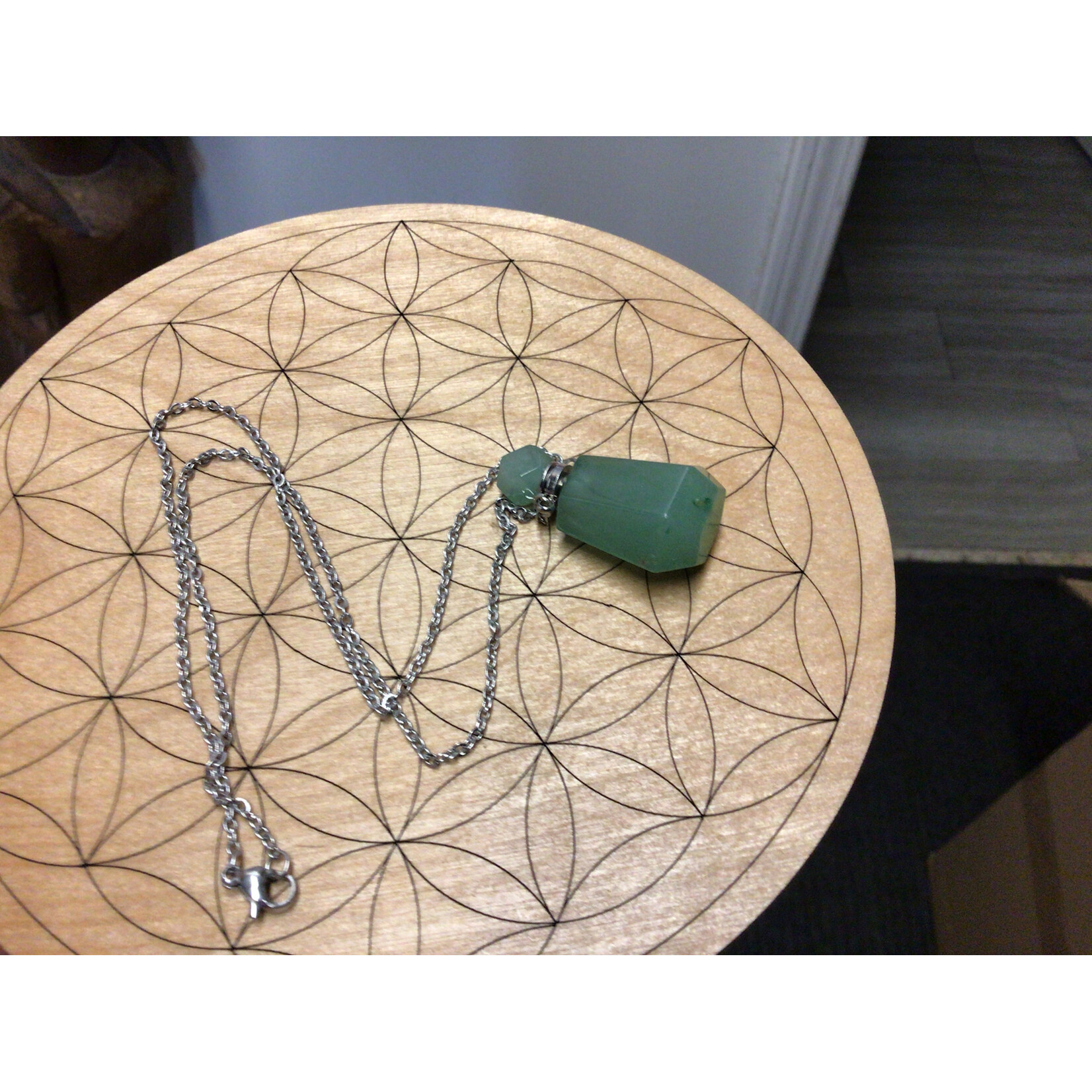 Stone bottle necklaces