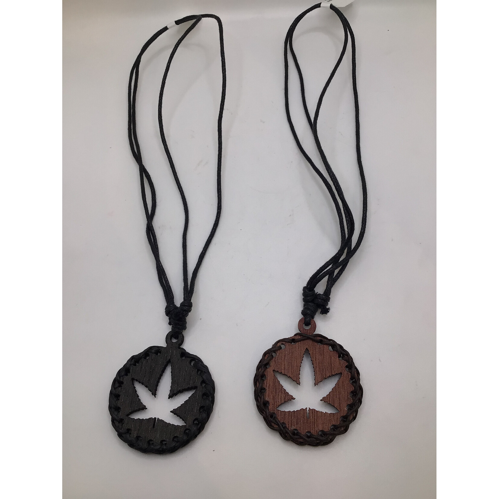 Wood Carved Necklace #26