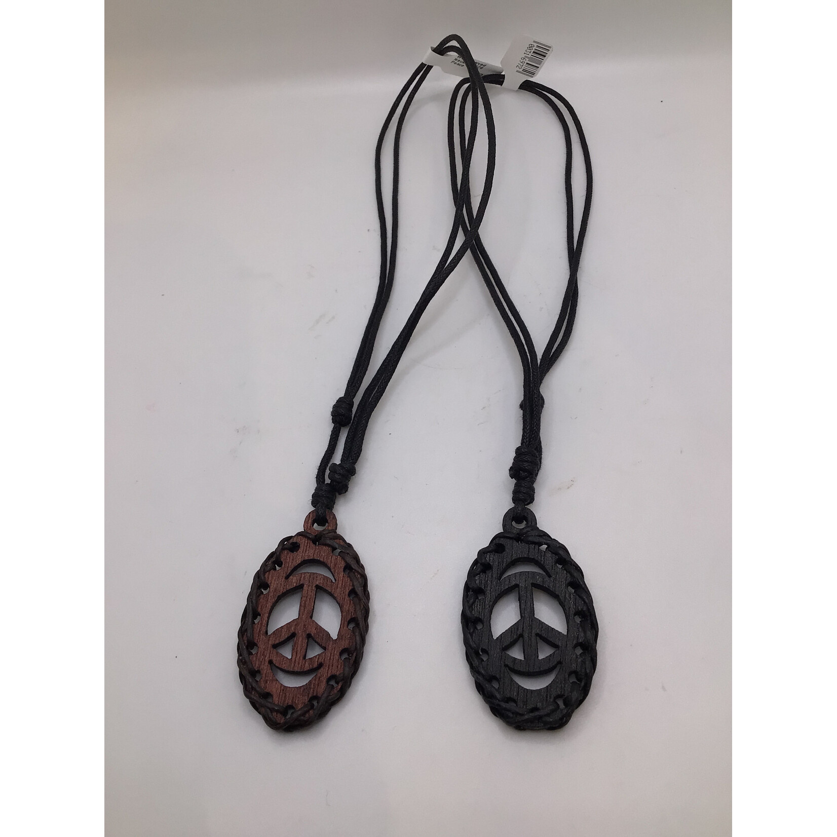 Wood Carved Necklace #26