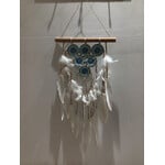 Natural Pastel Crochet Triange 82B