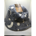 Fuzzy Sun & Moon Bucket #22 Hat