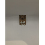 Sterling Silver Shiva Eye Earrings