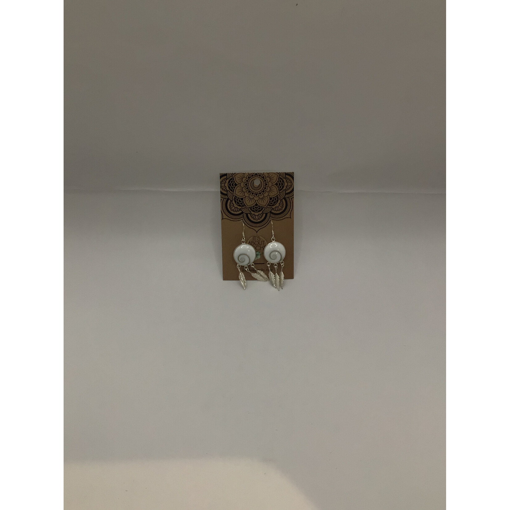 Sterling Silver Shiva Eye Earrings