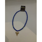 Blue Shark Tooth Necklace 8430