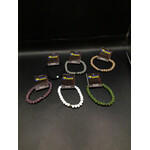 Coated Hematite 6mm Bracelet 2412